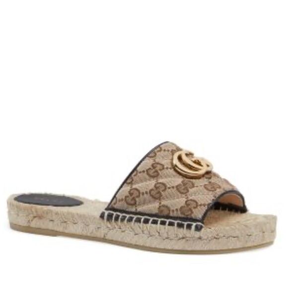 Gucci GG Marmont Espadrilles Slides - Picture 10 of 10